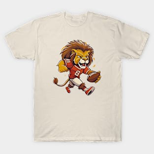 Lions Touchdown American Football T-Shirt